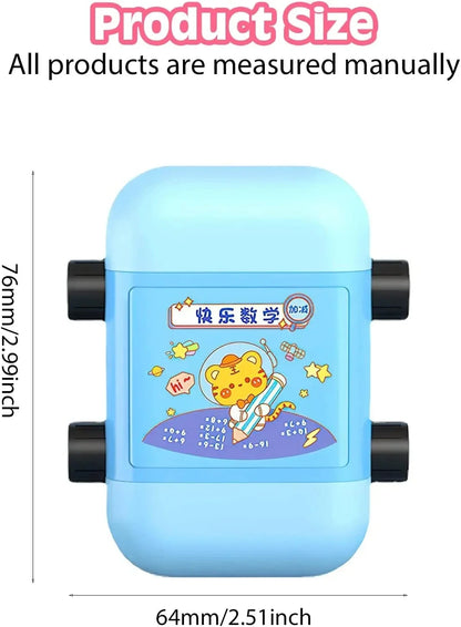 Math Stamp Roller Addition Subtraction Multiplication Division Practice Mathematical Operation Math Stamp Teaching Supplies